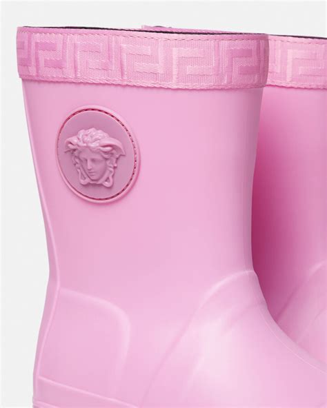 versace kids rain boots|Versace Kids Greca.